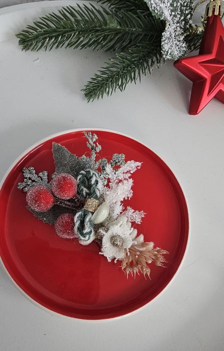 Accesorii de păr cu motiv Crăciun! Înflorate unicate.