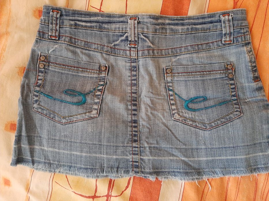 Дамска дънкова пола