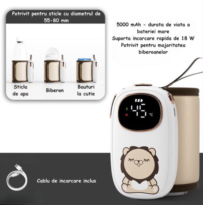 Incalzitor portabil biberon
