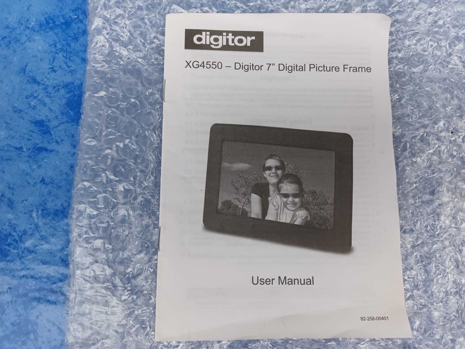 Digitor XG4550 | rama foto digitala | LCD de 7'' | SD/MMC/MS***