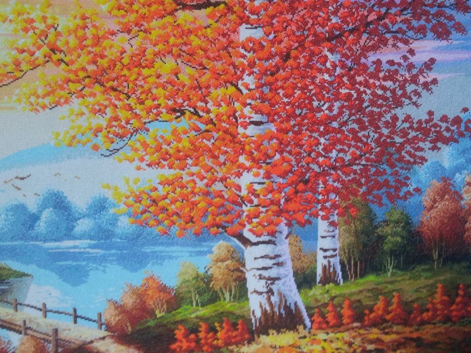 "IROQI"kashta uslubida qo'lda tikilgan kashta kashta