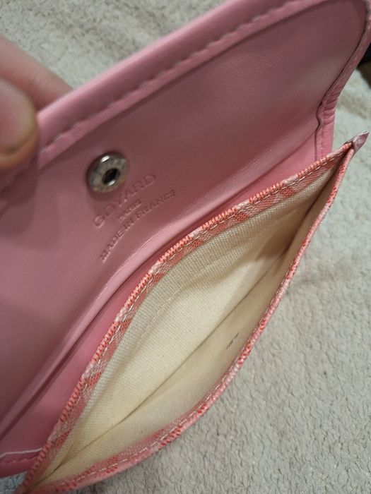 Goyard Sakura Rose Pink Wallet