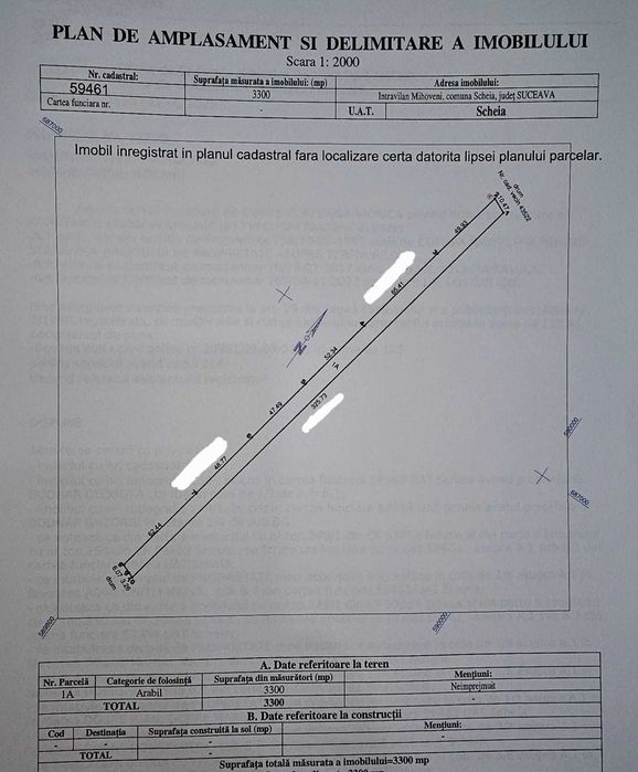 Vanzare 3 terenuri/ parcele