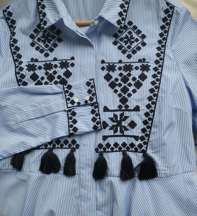 Camasa cu broderii Zara