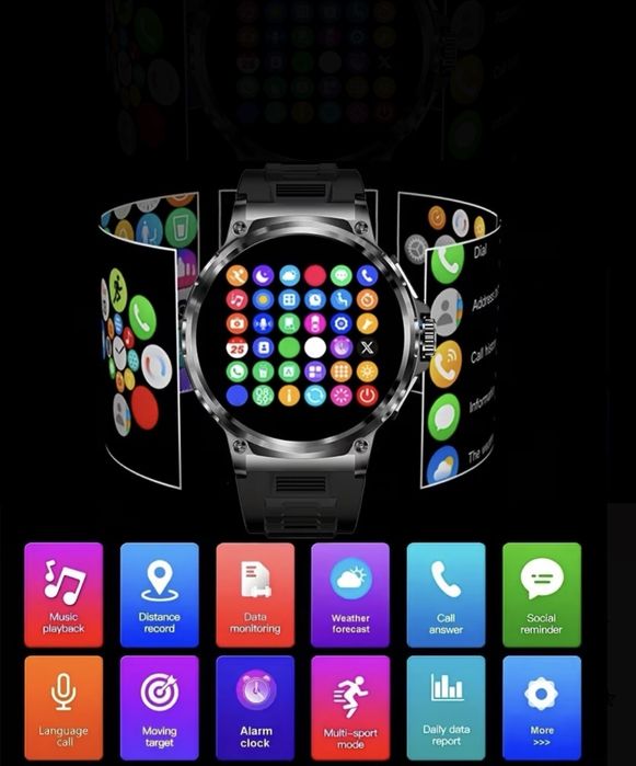 Смарт часовник за приключения + 2 каишки (Стоманена и Гумена)