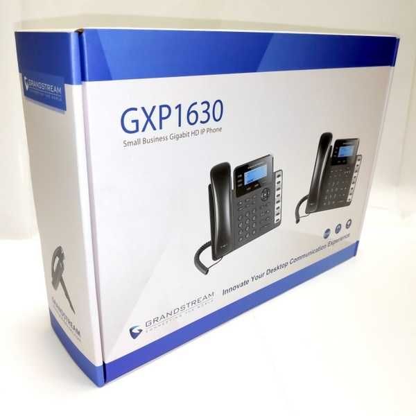 IP телефон Grandstream GXP1630, 4 SIP, 8 линий, PoE, Gigabit, virtual