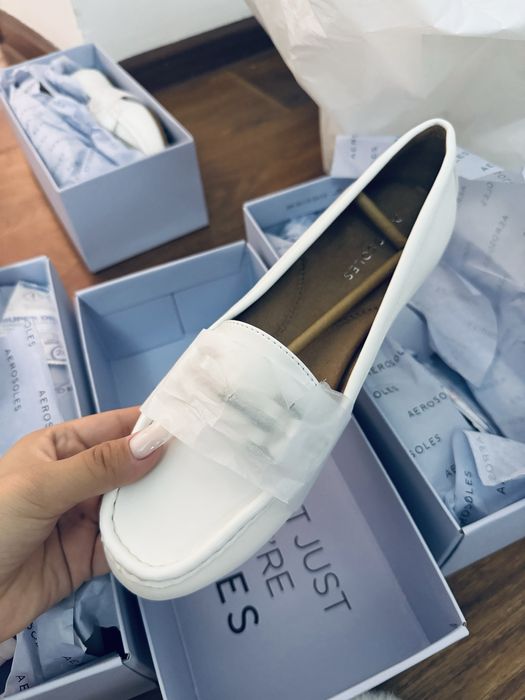 Балетки 39 размер белые