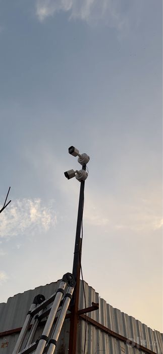 Kamera ustanovka hikvision,dahua remont kamera