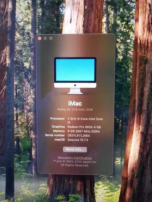 iMac Retina 4K 21.5” (2019) – stare impecabilă, accesorii originale