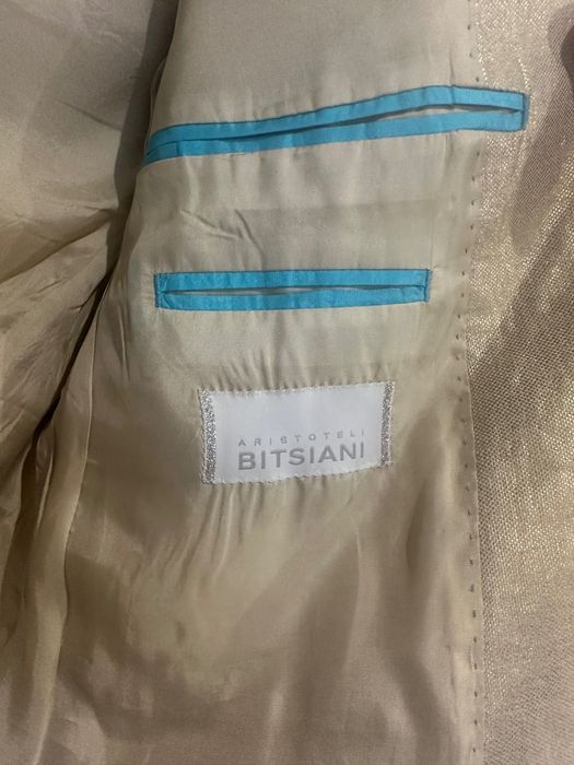 Мъжко ленено сако Bicciani, размер 50 L