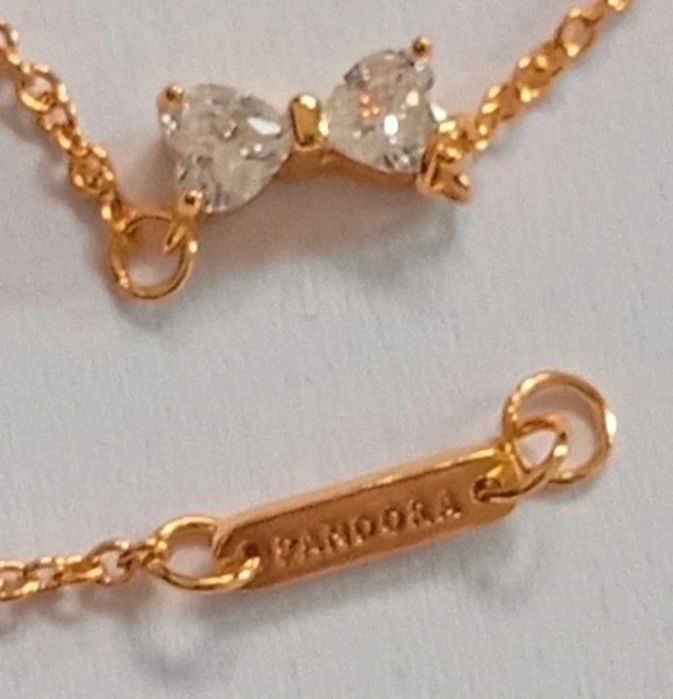 Set Pandora Moments Fundiță Silver Gold Ale Met