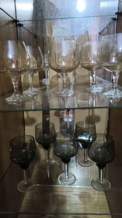 Посуда. Хрусталь Чехословакия. Винтажный.