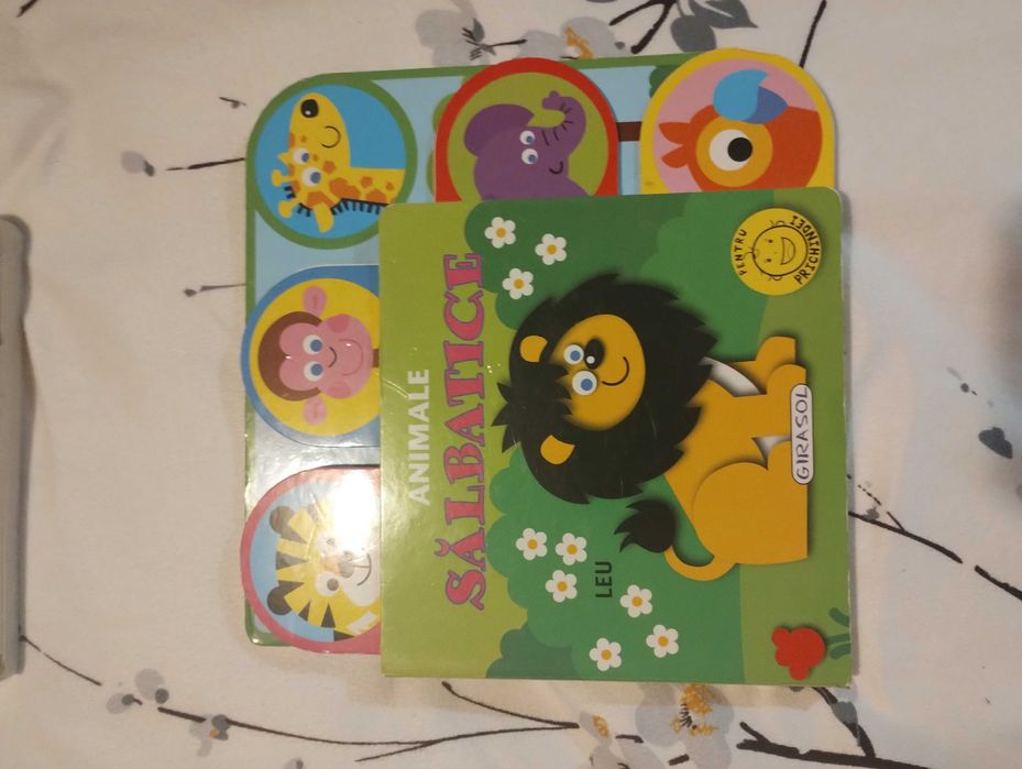 Carte cartonată pentru bebeluși - Animale sălbatice