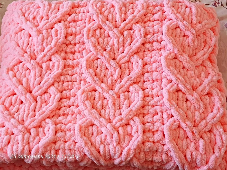 Ръчно плетени одеяла