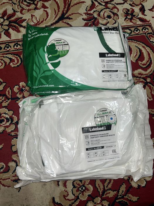 Комбинезон одноразовыйлар Tecron,Lakeland,Tyvek