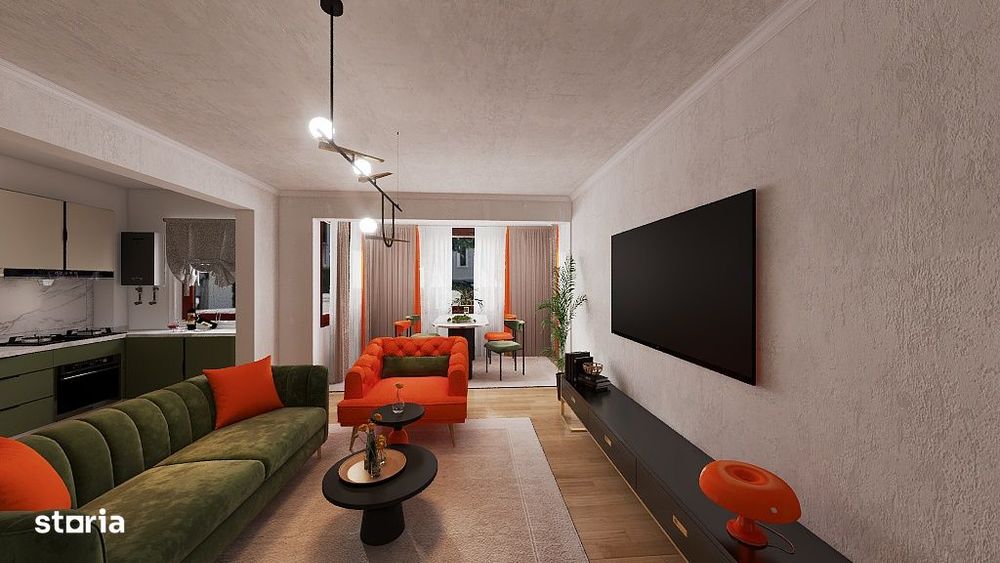 Vanzare 3 camere, etaj 1, orientare sud /Malva Homes /comison 0 — fotografia 1