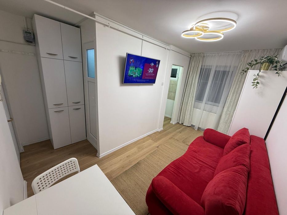 Inchiriez garsoniera Brancoveanu  metrou mobilata utilata