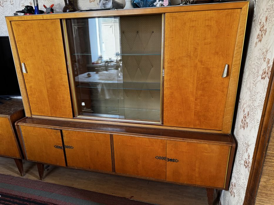 Буфет с тумбой ГДР