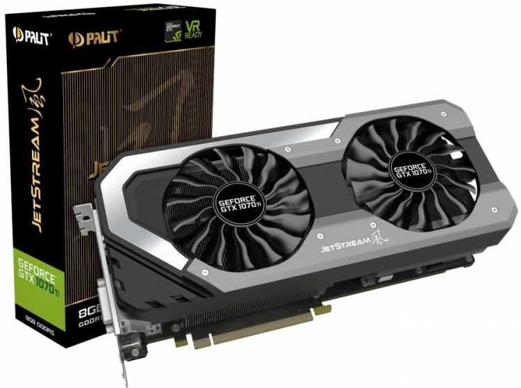 Видеокарта Nvidia Palit gtx 1070ti