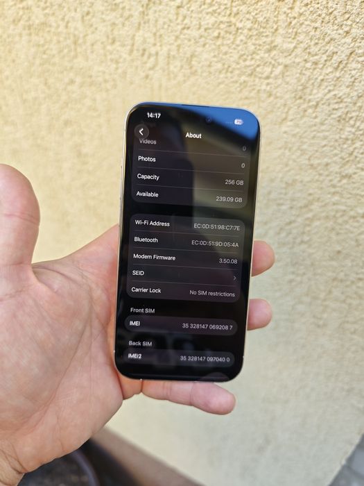 iPhone 15 PRO 256GB Neverlock impecabil