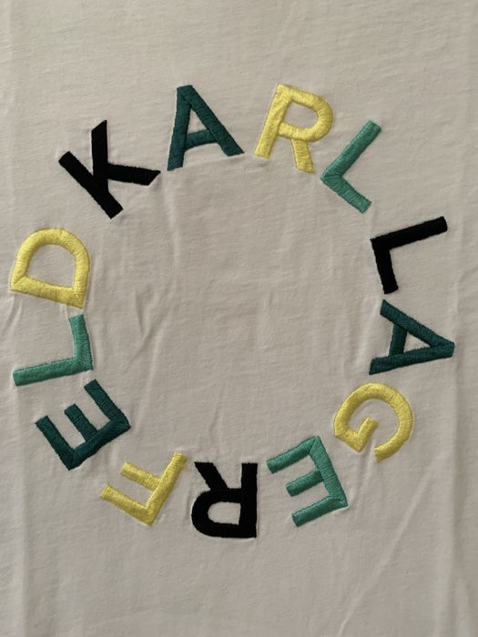 Оригинална дамска тениска Karl Lagerfeld с надпис