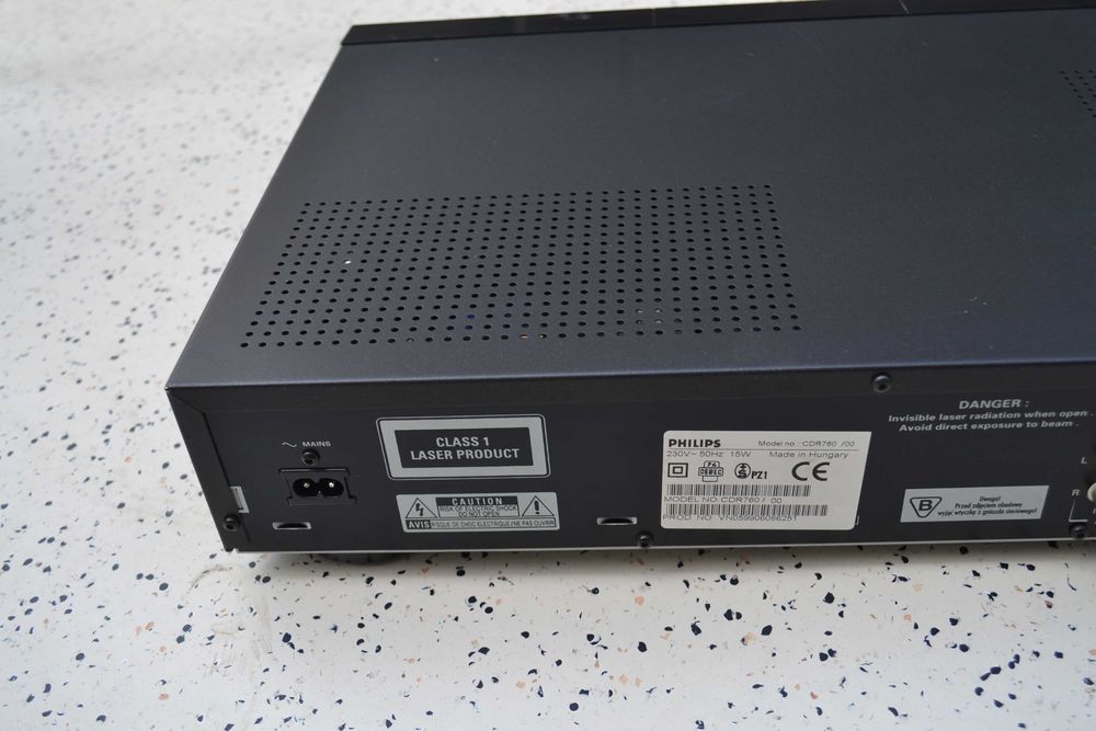 Cd recorder Philips CDR 760