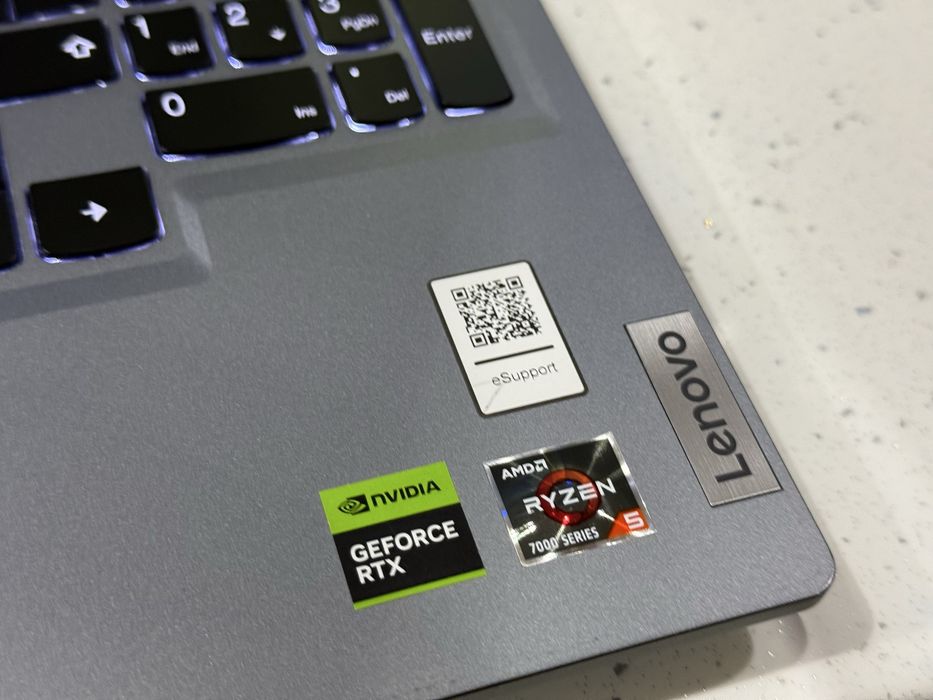 КАТО НОВ геймарски Lenovo LOQ   RTX 3050 6GB рам памет 24GB