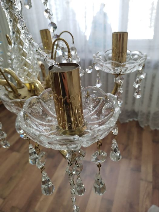 Хрустальная люстра чешская