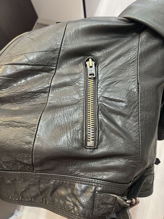 Geaca din piele naturala SUPERDRY