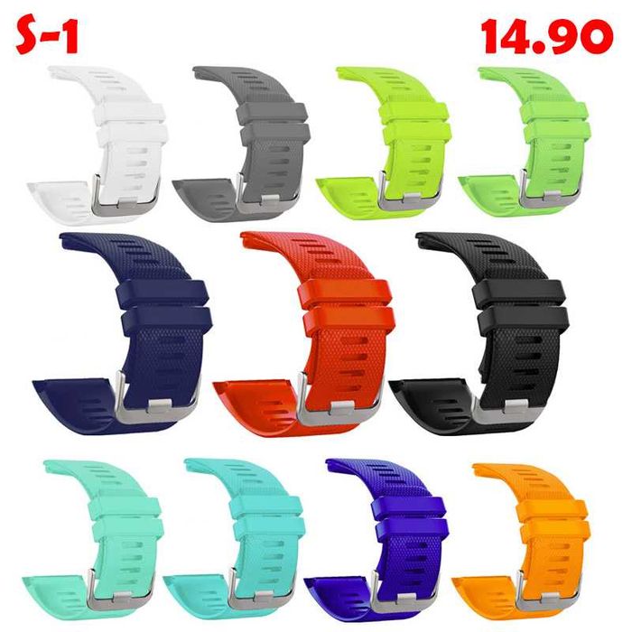 Силиконова каишка верижка Garmin Instinct 2X Vivoactive HR Sport