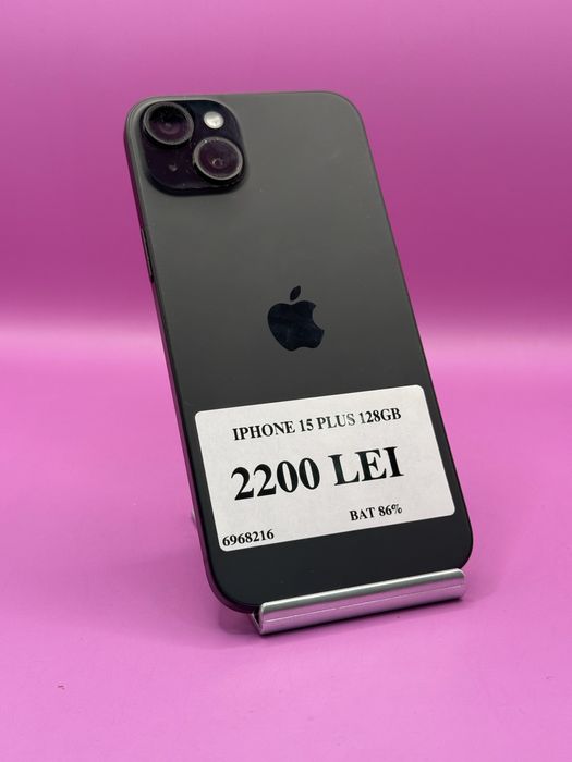Iphone 15 Plus 128Gb 86%•Amanet Matei Crangasi•69682