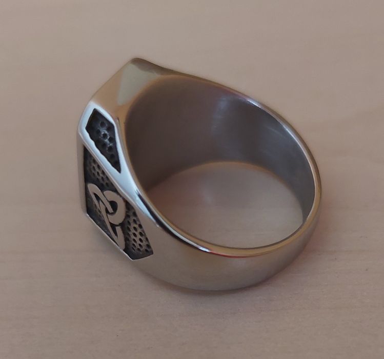 Мъжки пръстен от титаниева сплав медицинска стомана