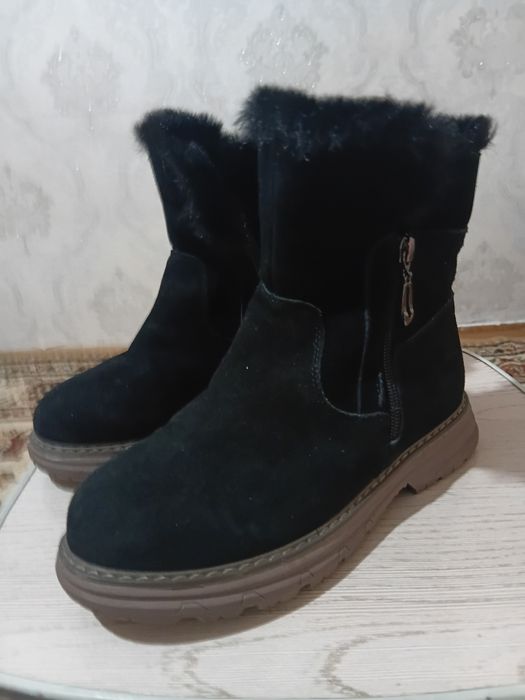 Зимние полусапожки