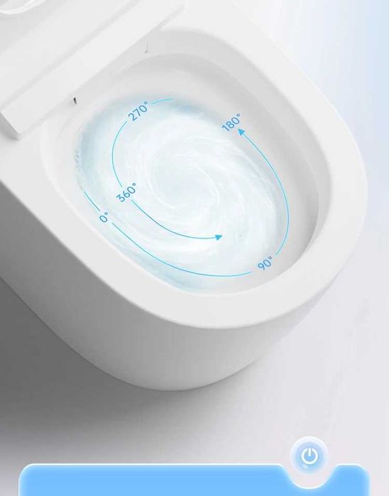 Мултифункционална смарт тоалетна с биде, подгрев, сушене, масаж M202