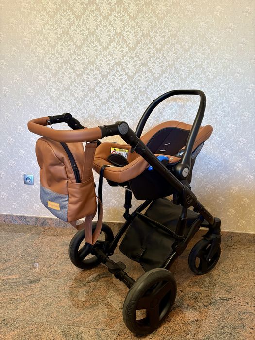 Krausman 3 în 1, landou, căruț sport și scoică