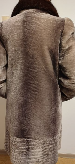 Шуба цигейковая до колено