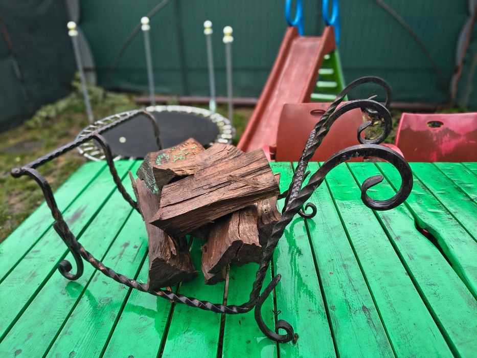 Suport lemne fier forjat