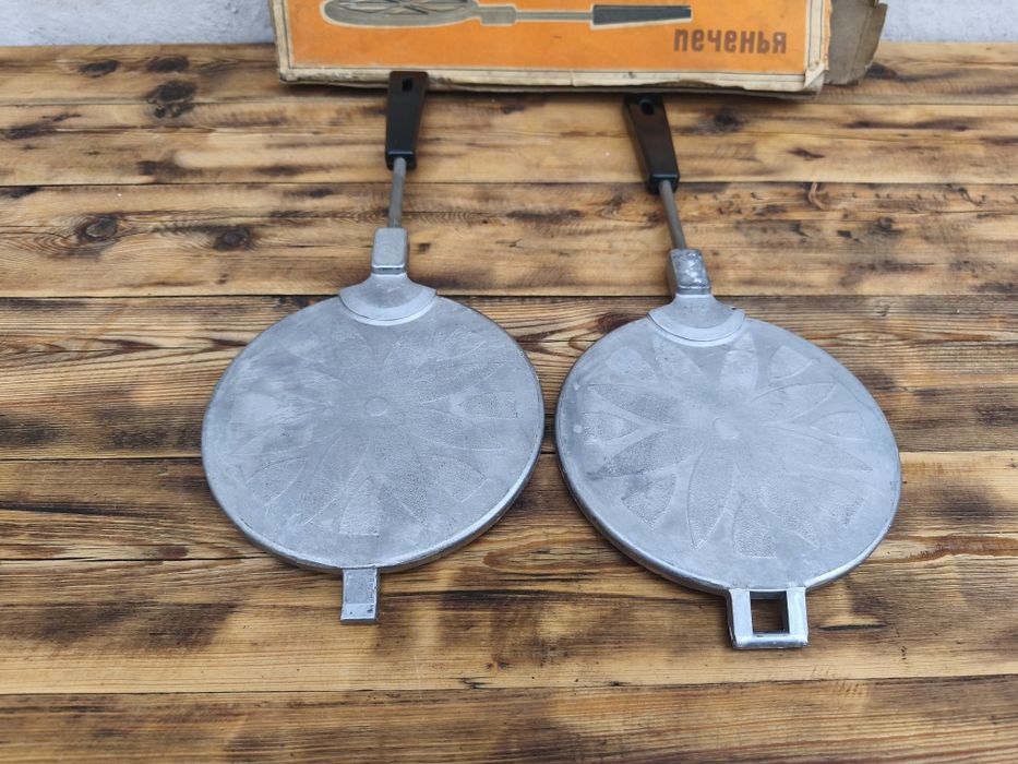 Руска плоча за гофрети / преса за сладки