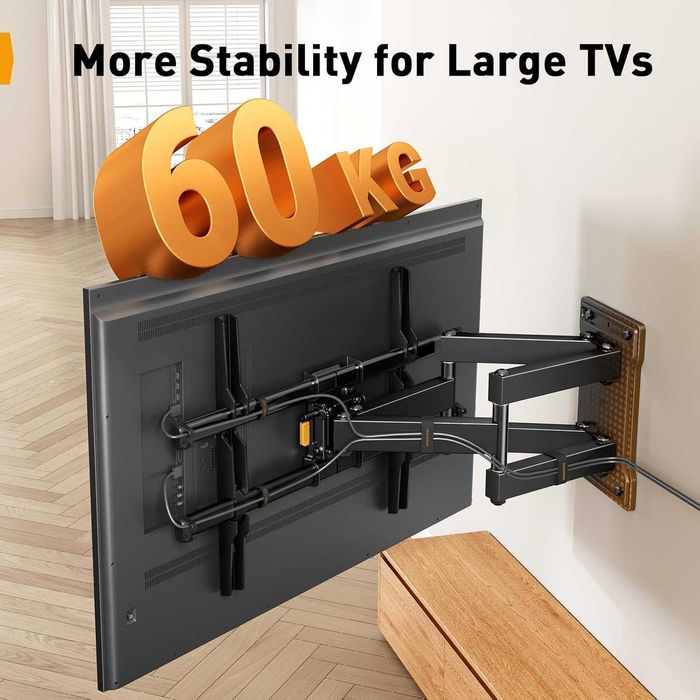 Perlegear PGLF6 TV Wall Mount for 32-85 Inch TVs up to 60 kg,