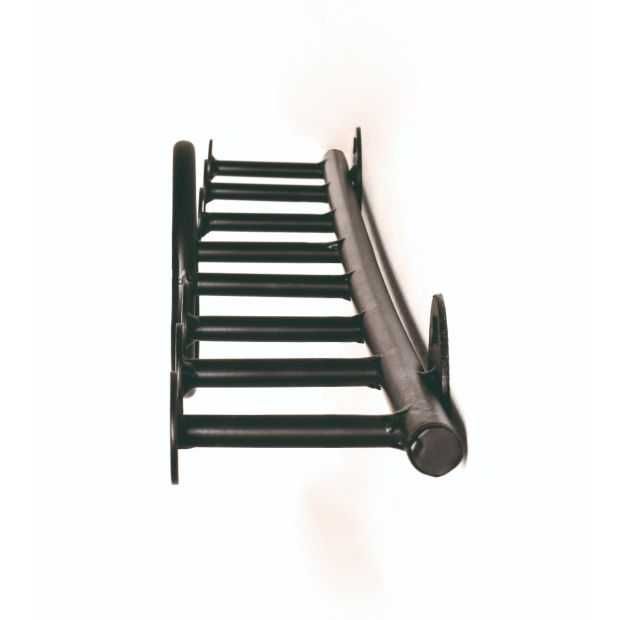 Стоманена стенна закачалка в индустриален стил