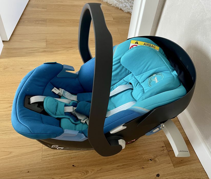 Scoica auto Cybex Gold Aton 5 si Baza Isofix, ADAC Test Good 1,6