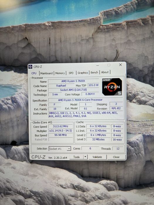 Calculator Gaming AMD Ryzen 5 7600X Placa video RX6750XT  SSD 1TB M2 NVME