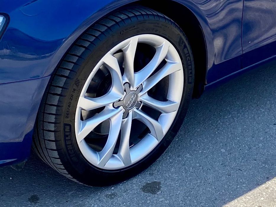 Продавам Алуминиеви джанти 18ки S-line с гуми Michelin