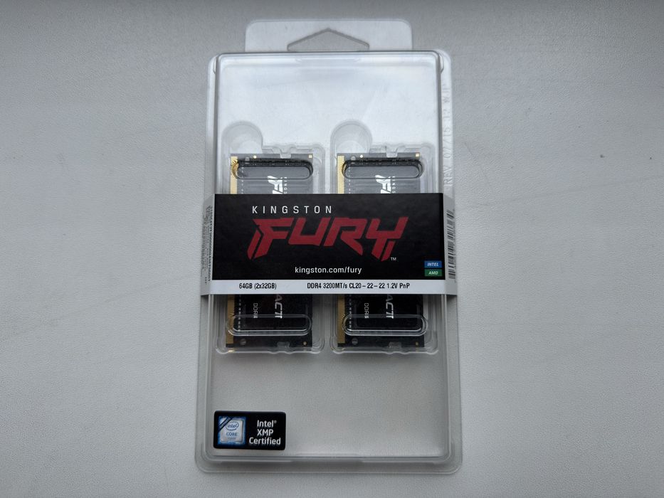 Vând Kit SODIMM DDR4 3200Mhz, 64GB sigilat