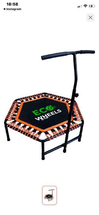 Фитнес батут (тұтқалы) сатылады