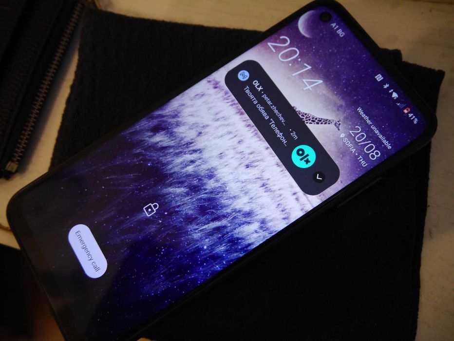 Телефон HTC Desire 22 Pro 5g 6.6", 8GB/128GB безжично зареждане, sdcard слот, вход слушалки Android 12