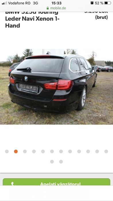 dezmembrari bmw seria f10 f11 2.0d-3.0d euro 5 6,piese seria 5 f11 520