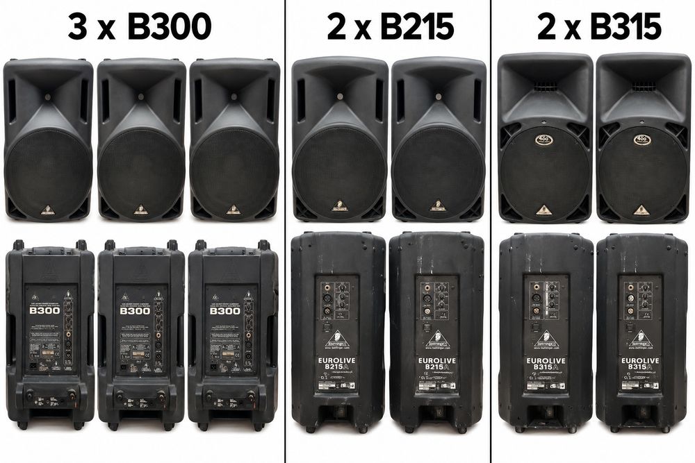 Vând lot de 7 boxe active Behringer profesionale