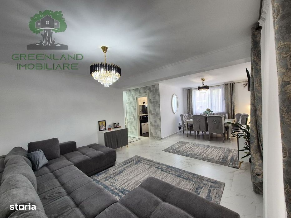 CASA INDIVIDUALA P+E MOBILATA+UTILATA 4 cam, 2 bai, 125mp,Bucium-Visan