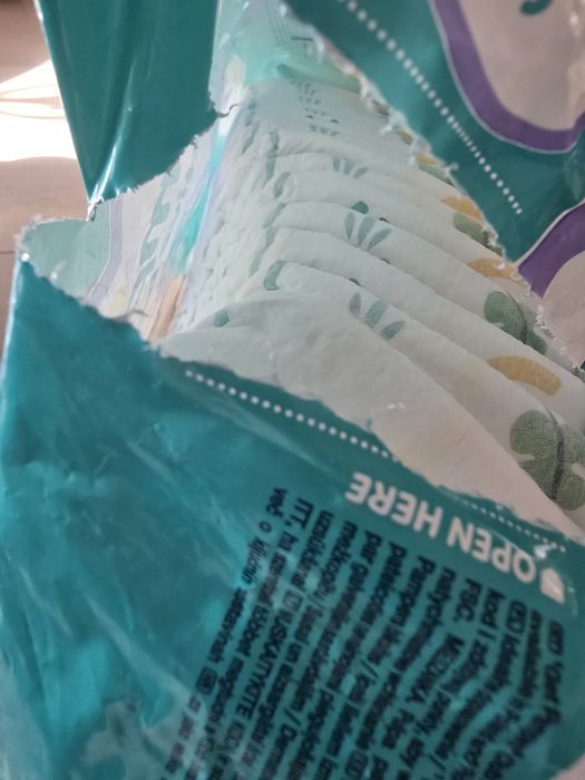 Pampers Active Baby nr. 7 – pachet deschis